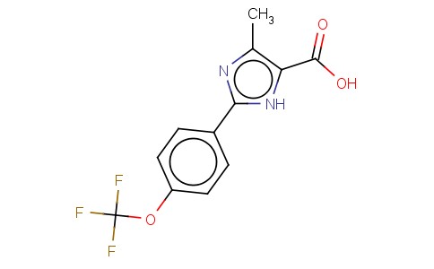 5-METHYL-2-(4-TRIFLUOROMETHOXYPHENYL)-3H-IMIDAZOLE-4-CARBOXYLIC ACID